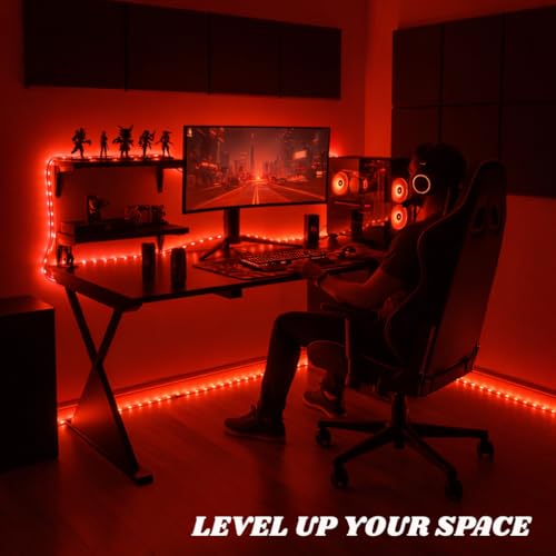 Image of 15 Meter Waterproof LED Strip Light Red | Waterproof LED Rope Light, Flexible Strip Lighting, Party Decor Lights, Festive Decoration, Ceiling Light, Indoor Outdoor