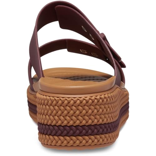 Image of Crocs Women's Brooklyn Buckle Low Wedges