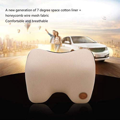 Coussin de voiture ergonomique à mémoire de forme respirant pour la nuque - 5