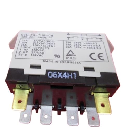 G7L-2A-TUB-CB 24VDC relais de puissance 25A DC24V 6PIN pour automatisme