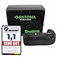 PATONA 1494 - Ersatz für Batteriegriff Nikon MB-D16 für D750 mit IR-Fernbedienung (Batteriefach für 1X EN-EL15 oder 6X AA)