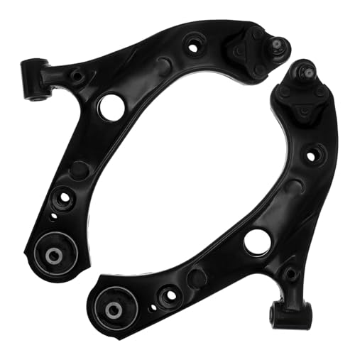 Image of Detroit Axle - 6pc Front End Suspension Kit for 2020-2024 Toyota Corolla 2016-2022 Prius 2017-2022 Prius Prime AWD-e, 2 Lower Control Arms with Ball Joint 4 Inner Outer Tie Rods Replacement