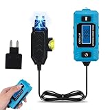 Automotive Circuit Fault Probe Tester, 20A 48V-High-Precision Car Fuse Tester Automotive Current Tester Car Circuit Fault Finder with LED Display Front Light, 2-in-1 Wire Tracer Short Finder