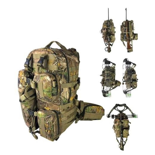 Best backpack for archery hunting FIELDCRAFT Multi-Purpose Hunting Daypack