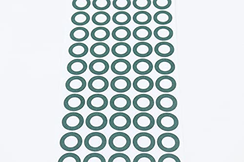 18650 1S Batterie Pluspol Isolator Isolierung Ring, selbstklebender Kunststoff 100