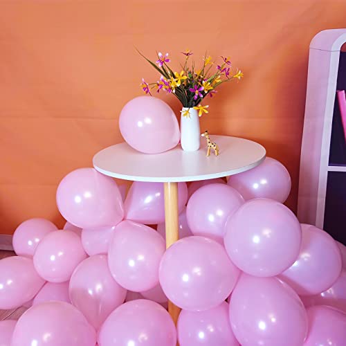 Image of Pink Balloons 110Pcs, 5 Inch Small Pink Latex Party Balloons, Mini Thick Pink Balloons for Birthday Wedding Baby Shower Decorations.
