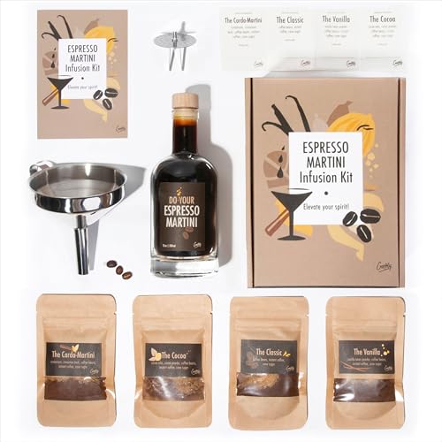 Espresso Martini Infusion Kit | Homemade Cocktails Kit | Espresso...
