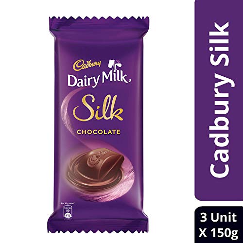 Image of Cadbury Bournville Rich Cocoa Dark Chocolate Bar, 80 gm (Pack of 5) & Dairy Milk Silk Chocolate Bar, 150g (Pack of 3) & Dairy Milk Silk Fruit and Nut Chocolate Bar, 137g (Pack of 3)