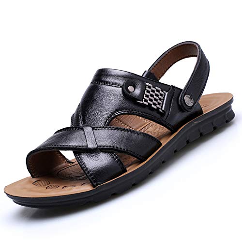 Plus-size men's summer casual open-toe breathable beach shoes, anti-slip, wear-resistant and fashionable sandals2