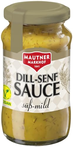Mautner Markhof Salsa de mostaza de eneldo, 140 g
