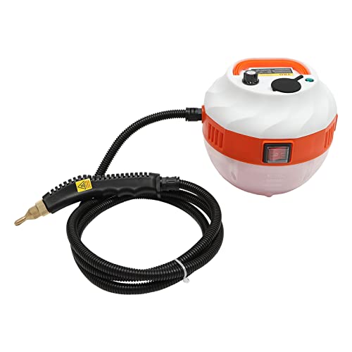 Steam Cleaner for Home Use Car Detailing Steamer for Cleaning Handheld Furniture Portable High Pressure Multipurpose Steam Machine with 0.35 Gal Water Container 1600W for Tiles Upholstery Floor