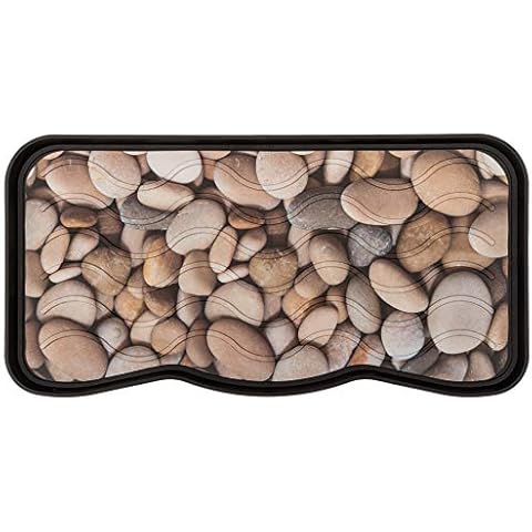 Nicoman Bandeja para Zapatos de Botas (Piedra de río Impresa) Cover