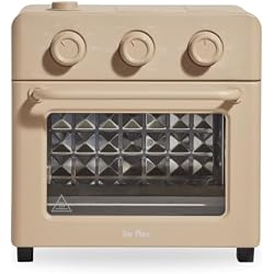 Our Place Wonder Oven, 6-in-1 Air Fryer & Toaster Oven, 2-Rack, 13 Qt | Non-toxic air fryer toaster oven combo; basket, wire rack, bake pan, crumb tray; toast, roast, bake, broil, reheat, steam