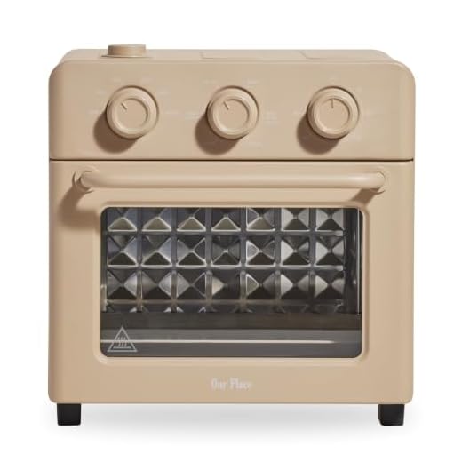 Our Place Wonder Oven | 6-in-1 Air Fryer & Toaster Oven with Steam Infusion | Compact, Countertop Friendly, Fast Preheat, Multifunctional | Air Fry, Toast, Roast, Bake, Reheat & Broil | Steam