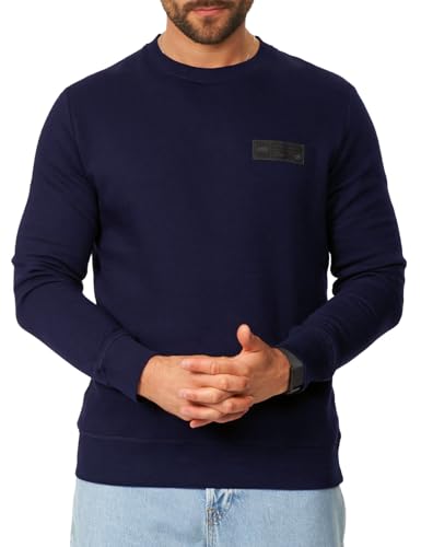 JACK & JONES Herren Sweatshirt Nicko Infinity Pullover Sweater (S, Navy) 2