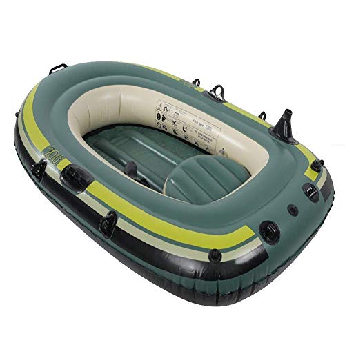 INUUXLG Inflatable Boat Kayak Thickened Inflatable Boat FivePerson Hovercraft Rush Boat Fishing Boat Fishing Boat Water Sports