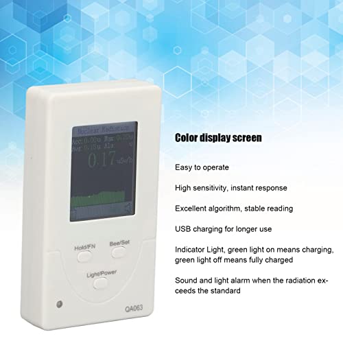 Medidor EMF Portátil Detector de Radiación 2 en 1 miniatura 5