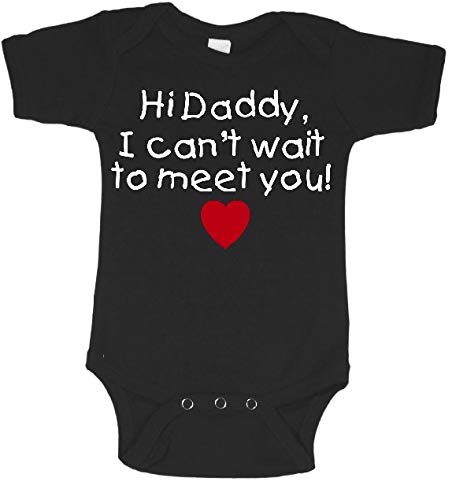hi daddy baby onesie