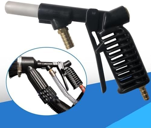 Chorro de arena al vacío, herramienta de chorro de arena para limpieza de superficies, con tanque de recuperación de 28 galonesboquilla de cerámica, para eliminación de pintura.