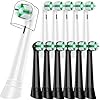 12pz iO Testine Compatibile con Oral B iO Spazzolino Elettrico, Pulizia profonda per proteggere le gengive, per iO 2/3/4/5/6/7/8/9/10 serie
