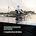 Newport NK300 Electric Kayak Motor - 3HP Equivalent, 36V Brushless Direct Drive, Extended Range up to 66 Miles, Whisper-Quiet Precision, and Optimized Efficiency