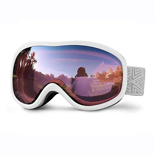 Sposune Ski Goggles Over Glasses With Dual Lens, Anti-Fog Anti-Uv Snow Goggle For Men Women Youth Skiing Snowmobile #TOP8