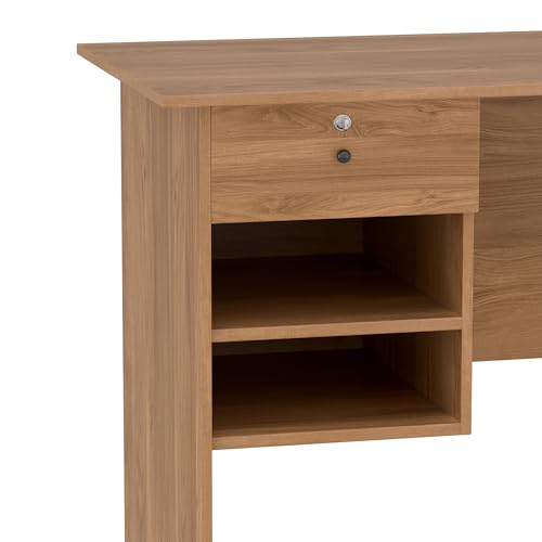 Image of Amazon Brand - Solimo Triumph Engineered Wood Study Table (Walnut Finish)