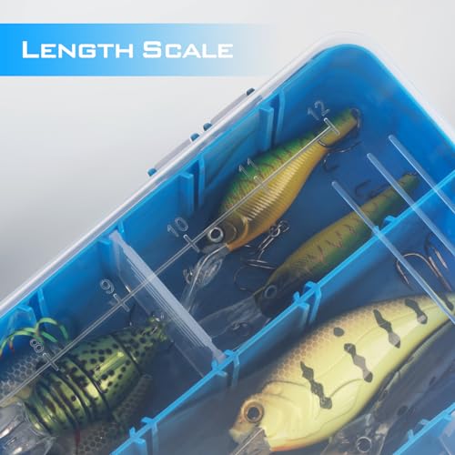 Image of KastKing Tackle Boxes, Plastic Box, Plastic Storage Organizer Box with Removable Dividers - Fishing Tackle Storage - Box Organizer - 2 Packs /4 Packs Tackle Trays - Parts Box