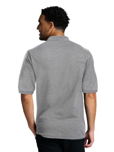 Jerzees Men's Short Sleeve Polo Shirts, Cotton Blend, Two Button Closure, Regular Fit, Sizes S-5x - Image 4