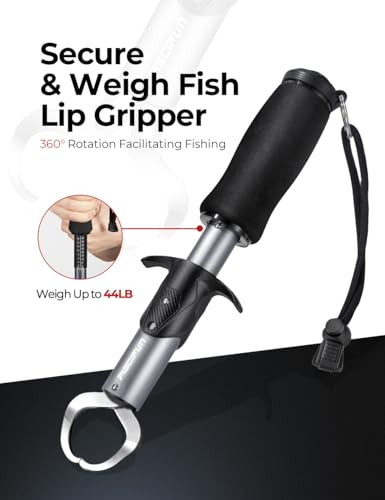 Image of Piscifun Fishing Tool Kit, Stainless Steel Fishing Gear Set with Corrosion Resistant Tools for Freshwater Saltwater Fishing, Practical Fishing Gifts for Men and Anglers