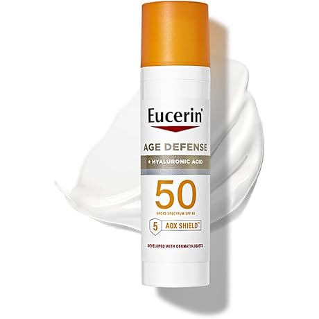 Eucerin Sun Age Defense SPF 50 Face Lotion, 2.5 FL OZ