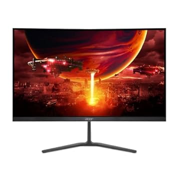 Monitor Gamer Acer Nitro KG270 M5BIIP Painel LED IPS de 27 Resolução Full HD 180 Hz, HDMI (2.0) AMD FreeSync Premium
