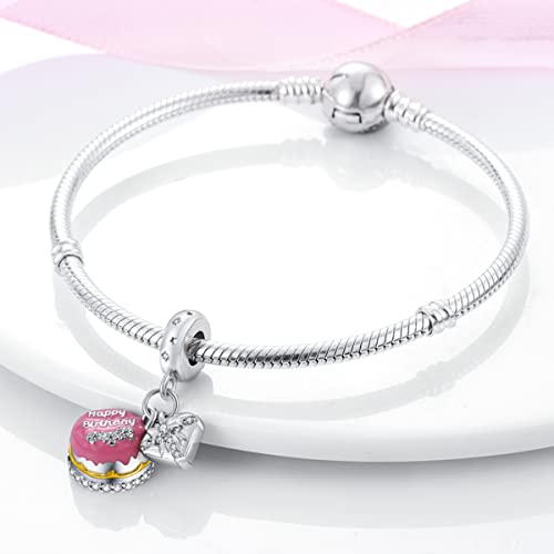 NARMO Charms for Bracelets 925 Sterling Silver Heart Dangle Charms Butterfly Moon Star Dangle Charms for Women Bracelet Necklace3