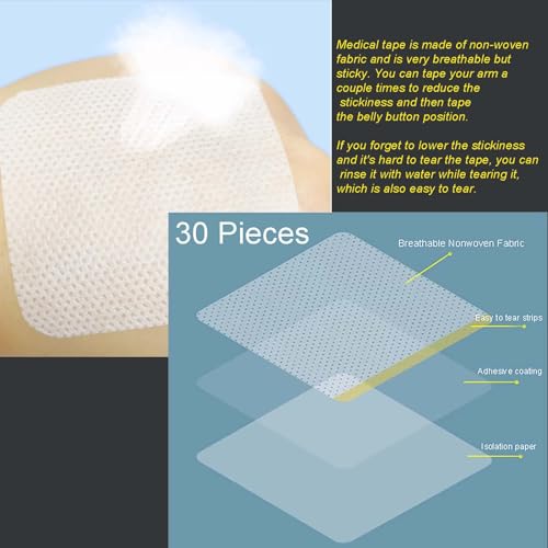 30PCS Soft Silicone Belly Button Plug for Tummy Tuck Recovery - Assorted Sizes, Comfort Fit, Premium Material3