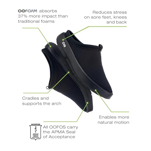 OOFOS Men's Oocoozie Sport Mule Shoe4