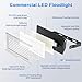 XINGHUANLIT 800W Stadium Lights, 400W LED Flood Lights Outdoor 2 Pack, 80000Lm 7000K Super Bright Led Stadium Lights Outdoor, IP67 Waterproof Led Security Light for Garage, Yard, Patio, Playground