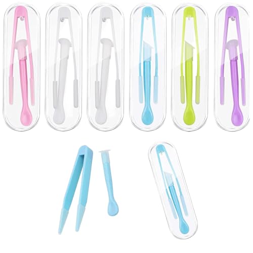 6 Stück Kontaktlinsen Einsetzhilfe,Kontaktlinsen Pinzetten,Kontaktlinsen Sauger,Kontaktlinsen Entfernen,Kontaktlinsen Entferner,Pinzette Für Kontaktlinsen,Kontaktlinsen Hilfe Für Reisen Haushalt