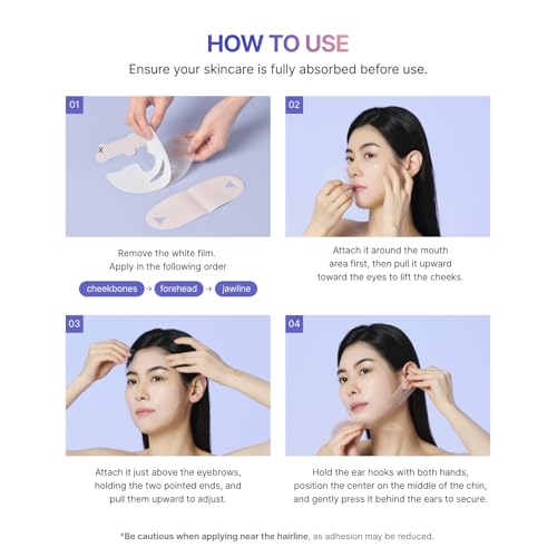 MEDITHERAPY Tension Up Mask 5EA - Korean Collagen Face V Line Lifting Mask - Hydrating Firming & Skin Tightening for Sharp & Sculpted Contour Double Chin Reducer - Matrixyl & Peptide Gel Facial Mask