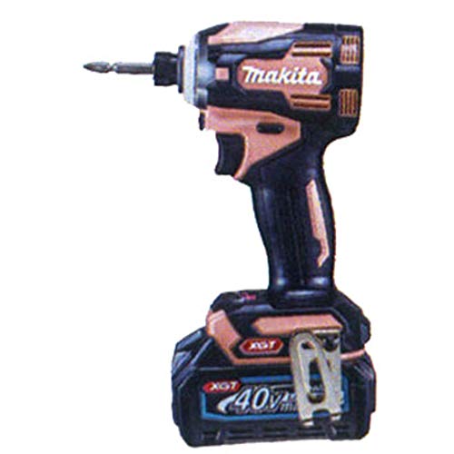マキタ(Makita) 電動インパクトドライバー(フレッシュ・カッパー) 40Vmax2.5Ah バッテリ2本・充電器・ケース付 TD001GDXFC マキタ(Makita) 電動インパクトドライバー(フレッシュ・カッパー) 40Vmax2.5Ah バッテリ2本・充電器・ケース付 TD001GDXFC