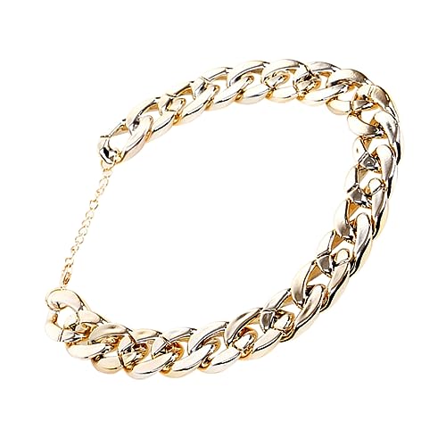 VICASKY Necklace for Cats and Small Dogs Fashionable Chain Jewelry Stylish Photo Prop for Pets for Parties and Special Occasions Great Present for