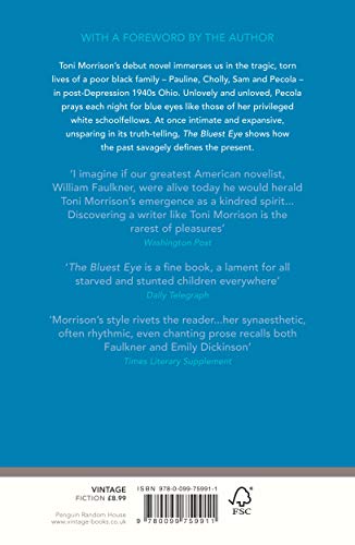 The Bluest Eye: Toni Morrison