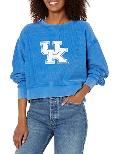 Image of chicka-d NCAA womens Corded Boxy Pullover
