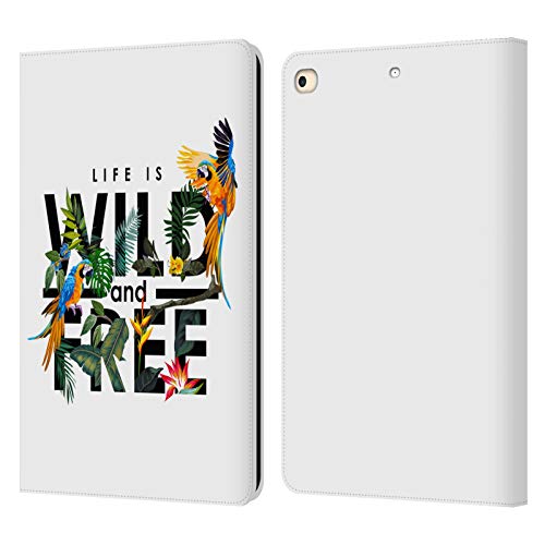 Étui portefeuille en cuir iPad 9.7 compatible version 2017 2018 housse rabat