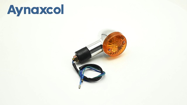 Amazon.com: Aynaxcol Motorcycle Turn Signal Indicator Amber Lights