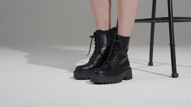 Amazon.com | DREAM PAIRS Women's Platform Combat Ankle Boots