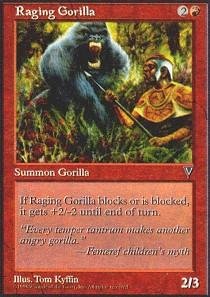 Magic: The Gathering - Raging Gorilla - Gorilla Scatenato -