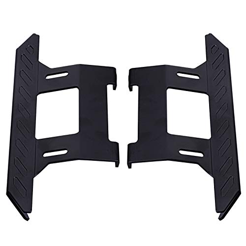 Hobbypark Side Pedal Plates Step Running Boards Foot Plate for 1/10 Axial SCX10 RC Crawler Car Upgrades Parts Body Shell Accessories