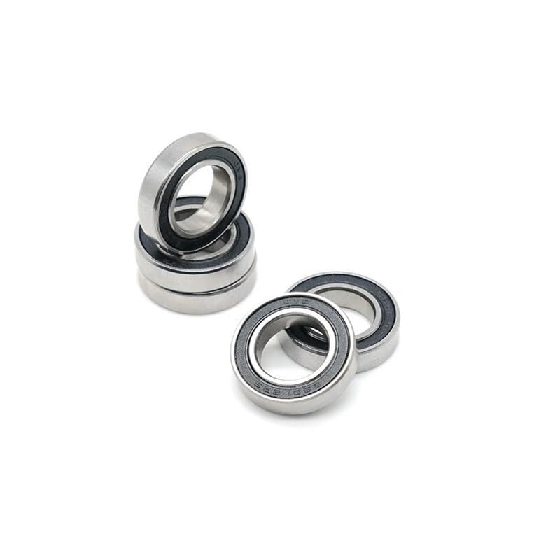 Roulements, 6801RS Roulement ABEC-7 12x21x5 mm Section Mince 6801-2RS Roulements à Billes 61801 RS avec L-2112DD Scellé Noir(10PCS 6803RS 17X26X5)