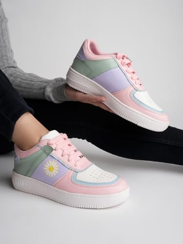 Image of Shoetopia Women Lace Up Sneaker Shoes