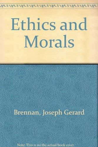Ethics and Morals 0060409452 Book Cover